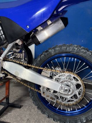 Yamaha YZ 125 Azul - Moto Cross