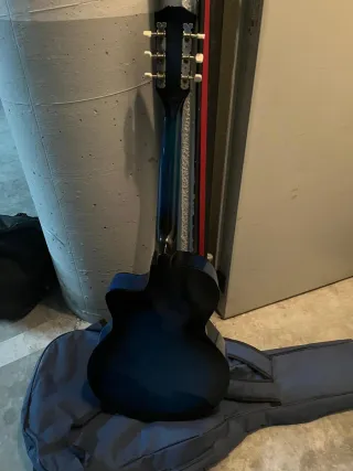 Guitarra Acústica Azul Cowboy