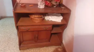 Mueble TV madera marrón
