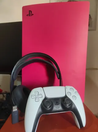 Pack PS5 Digital + Mando + Auriculares pulse 3D