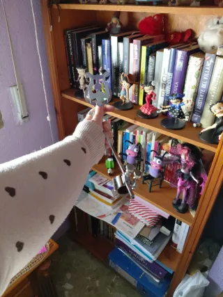 Atril de marcha plateado