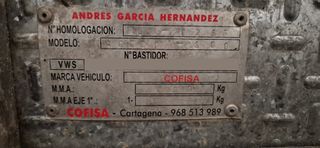 Remolque con documentación
