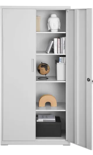 SONGMICS Armario de Acero de 5 Estantes