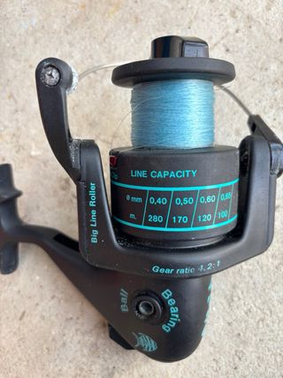 Lote carretes de pesca Sagarra Daiwa Spinit Sert