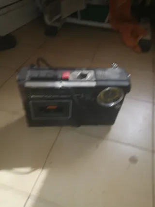 Radio Casete Sanyo Vintage FM AM