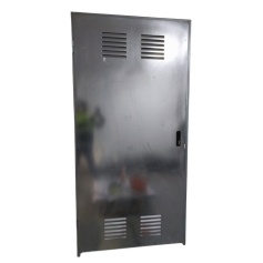 Puerta trastero aluminio galvanizado 99x202