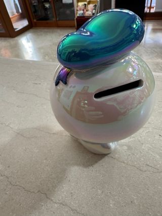 Paperino salvadanaio Disney ceramica