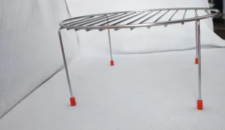 Parrilla redonda para microondas
