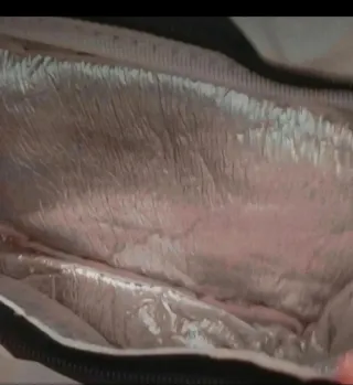 Bolso de hombro isométrico nevera con diseño de ba