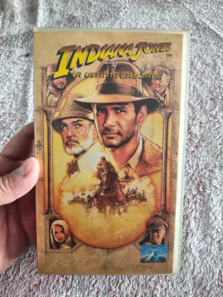 VHS Indiana Jones y la Última Cruzada