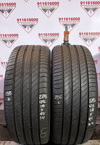 225 45 18 Y MICHELIN RUEDA AL 90% DE VIDA UTIL
