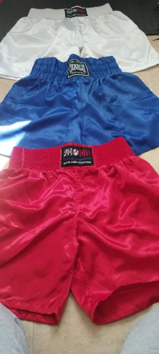 Chándal, guantes , pantalones, todo para el boxeo