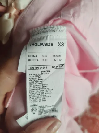 Camisa rosa manga larga