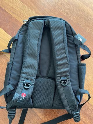 Mochila Fula Negra y Roja