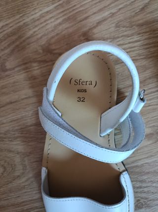 Menorquinas Sfera Blancas Talla 32