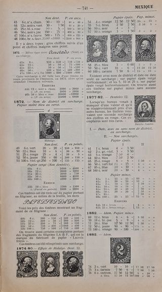 Catálogo Sellos Yvert & Tellier-Champion 1936