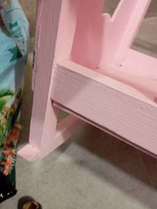 Cuna mecedora para muñecos grandes