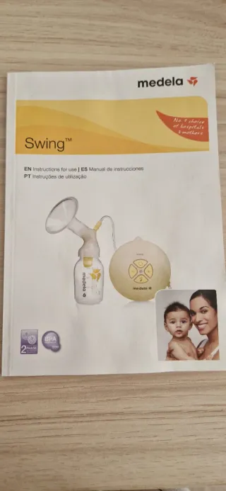 Sacaleches Medela Swing y accesorios