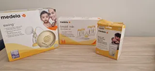 Sacaleches Medela Swing y accesorios