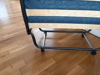 Cama Plegable Estructura Madera y Metal
