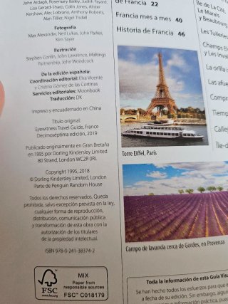 Guía visual Francia DK planificar viajes París