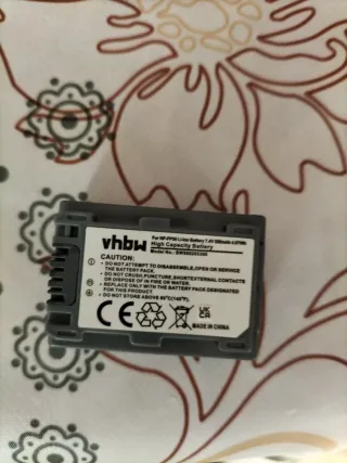 Batería vhbw Li-ion NP-FP50 7.4V 550mAh