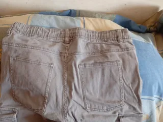 Pantalones cargo YFK niño gris