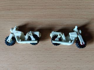 LEGO 2x motocicletta bianca