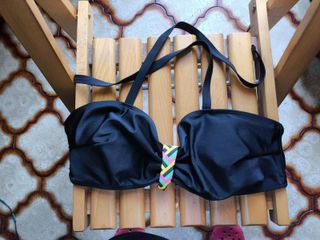 Bikini nuevo Shein negro y multicolor