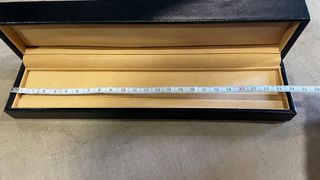 Vintage Bulgari Box Wood & Leather 1970s