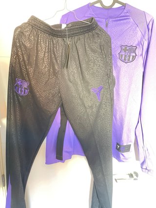 Chándal FC Barcelona Nike Morado y Negro