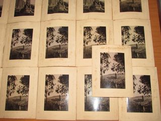 Lote 21 postales fototipia Málaga estudios Álamos