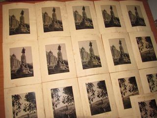 Lote 21 postales fototipia Málaga estudios Álamos