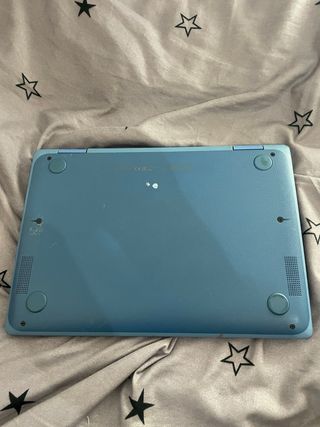 Portatile HP Chromebook Blu con Adesivi