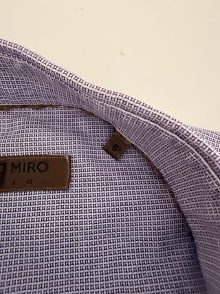 Camisa Antonio Miró manga larga talla 6