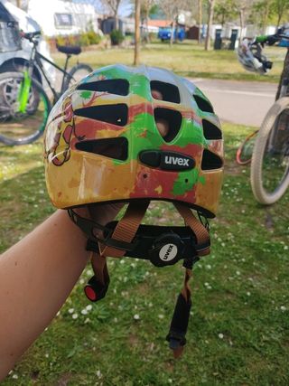 Casco Uvex bici niño/niña 47-52 cm, 200gr