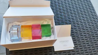 Porta candele cristallo Ottaviani
