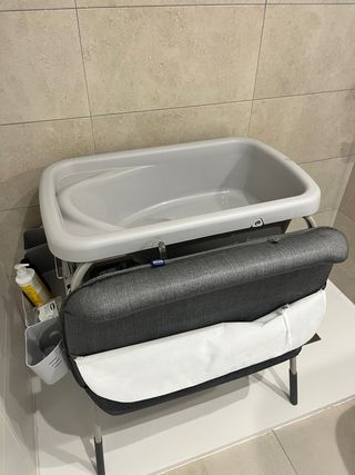 Vaschetta per neonati con fasciatoio Chicco Cuddle&Bubble