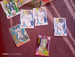 Lote cartas fútbol Real Madrid