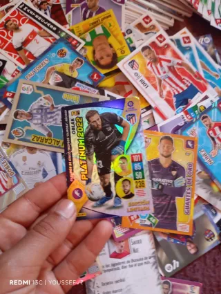 Lote cartas fútbol Real Madrid