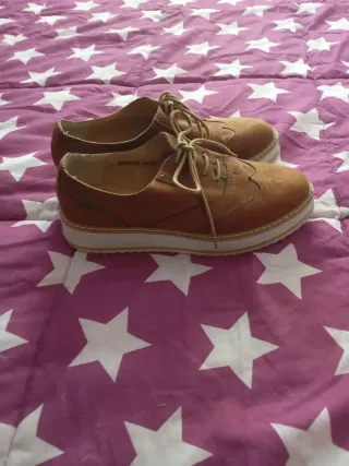 Mocasines marrones de ante