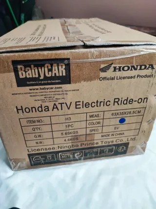 Quad eléctrico infantil Honda