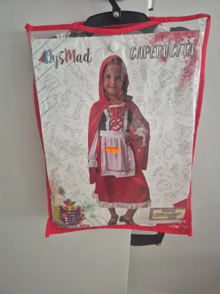 Disfraz Caperucita Roja Talla 3-4