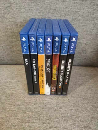 Pack 7 Juegos PS4: The Witcher, Nioh, Dying Light,