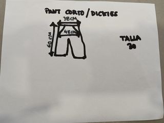 Bermuda Dickies Azul Talla 30