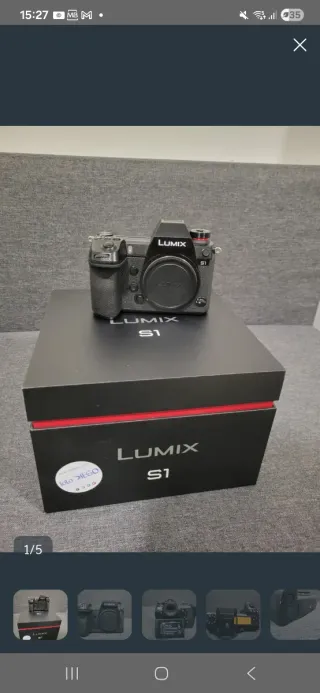 Panasonic Lumix S1 + Lente Sigma 24-70mm 2.8