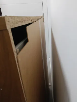 Cómoda de madera de 4 cajones