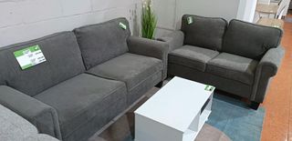 Sofá 3+2 Nordia Gris Tela