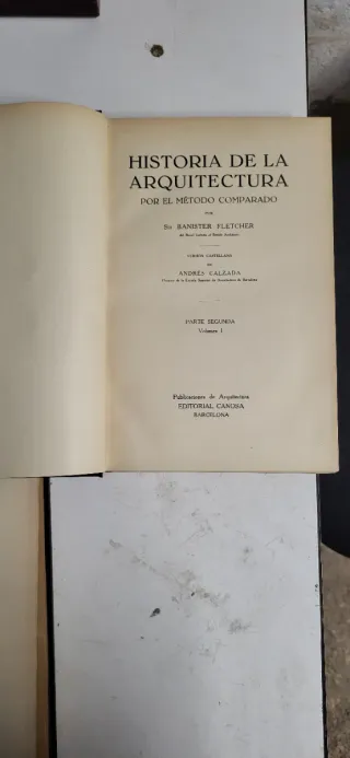 Libri sulla Storia dell'Architettura di Fletcher Calzad