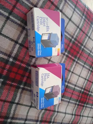 2 Cartuchos HP 16A y 51649A Color